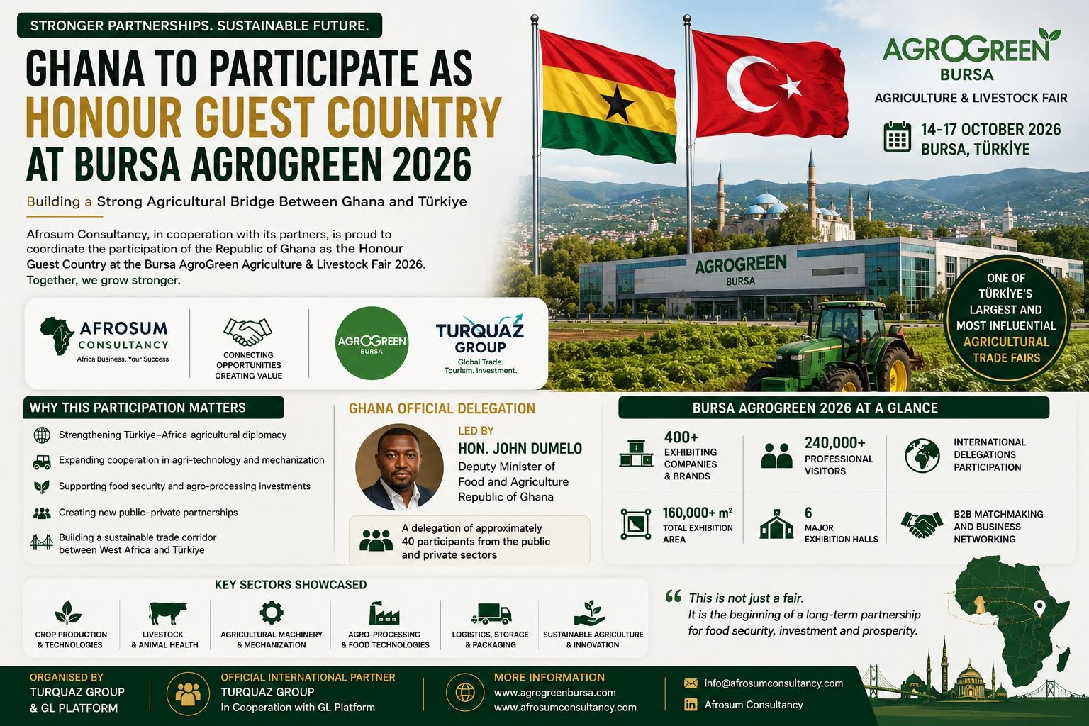 Ghana — Honour Guest Country at Bursa AgroGreen 2026